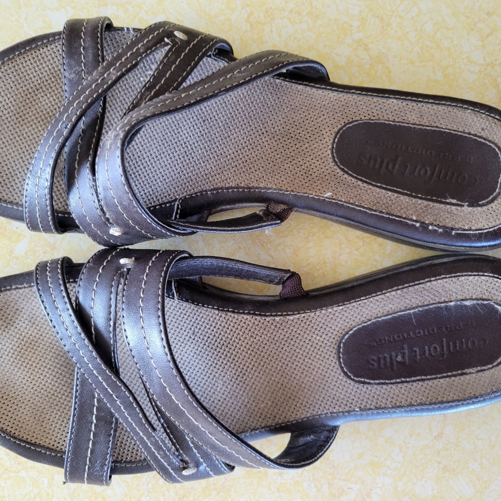 Brown sandals